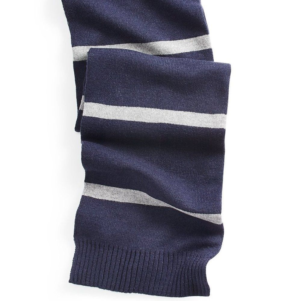 Alfani Horizontal Stripe Knit Scarf